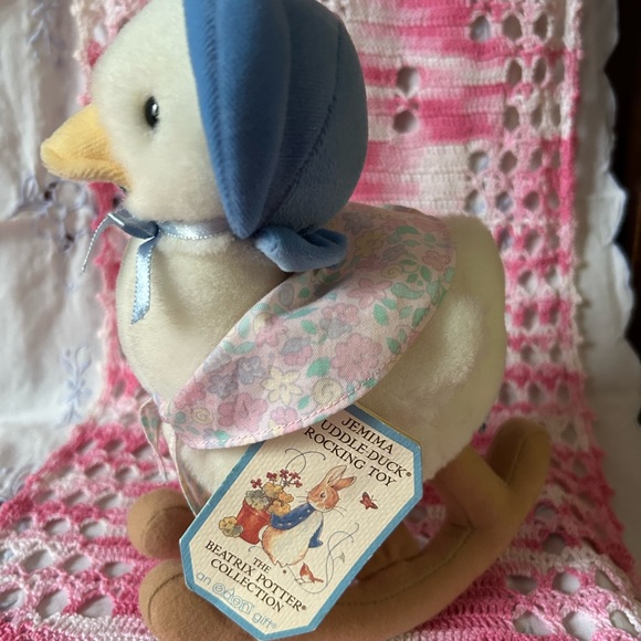 Peter Rabbit Jemima Puddle Duck Stuffed toy Beatrix Potter Vintage Eden Products - Picture 3 of 7